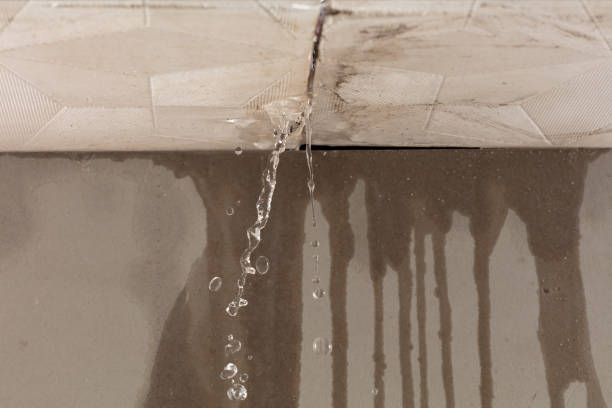 Professional Burst Pipe Cleanup technician working in Olivet, SD